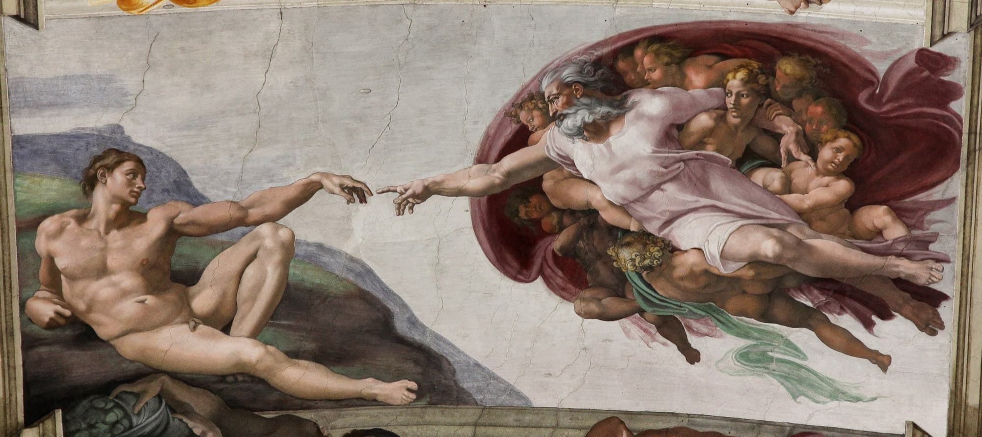 The Creation of Adam - Michelangelo