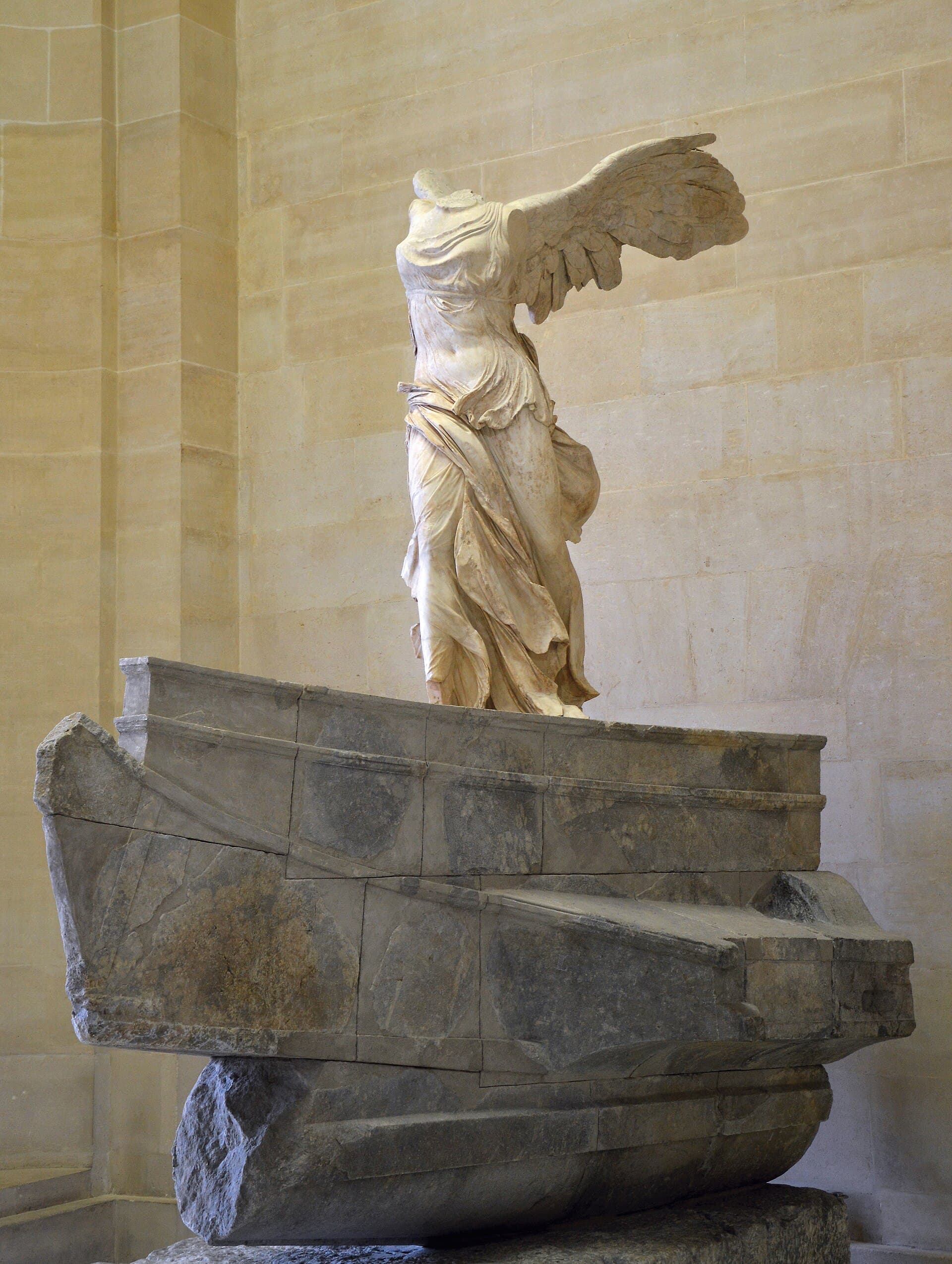 Winged Victory of Samothrace - Unknown Greek sculptor
